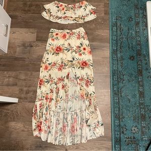 Floral matching set